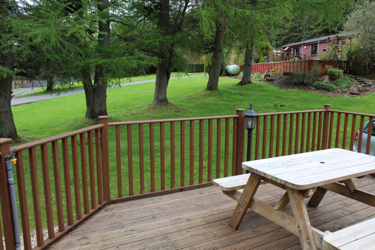 Lazy Days Lodge Glendevon Exterior foto